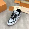 sy_no_34C57779C7E01707B55FDB9AF2EF3408_3 Louis Vuitton LV Trainer Glacier Blue, Black & White Retro Sneakers