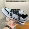sy_no_34C57779C7E01707B55FDB9AF2EF3408_5 Louis Vuitton LV Trainer Glacier Blue, Black & White Retro Sneakers