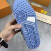 sy_no_34C57779C7E01707B55FDB9AF2EF3408_7 Louis Vuitton LV Trainer Glacier Blue, Black & White Retro Sneakers