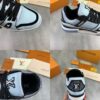 sy_no_34C57779C7E01707B55FDB9AF2EF3408_8 Louis Vuitton LV Trainer Glacier Blue, Black & White Retro Sneakers