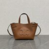 sy_no_34FBDA5E2C2116FC34F727CB7B3CF4FD_0 Grained Leather Small Tote Bag