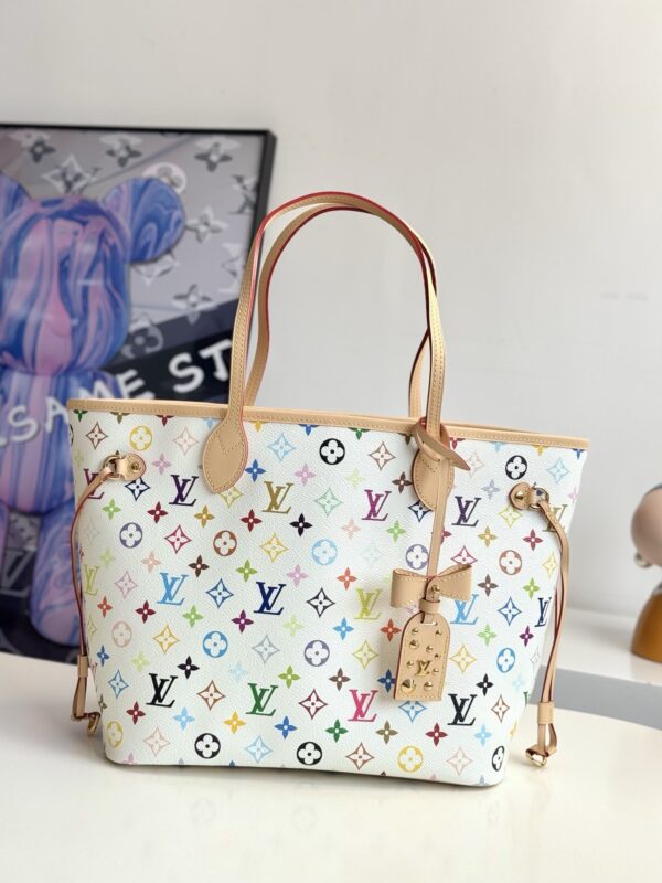 sy_no_361272DE4A29C68B18A983341A8A414C_0 Louis Vuitton Neverfull MM Tote Bag – Monogram 130th Anniversary Edition