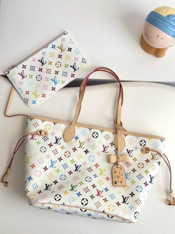 sy_no_361272DE4A29C68B18A983341A8A414C_5 Louis Vuitton Neverfull MM Tote Bag – Monogram 130th Anniversary Edition