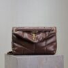 sy_no_37F360F758F18B211D738F89B12CF77F_0 YSL Loulou 29cm Quilted Chain Bag – Coffee Brown Lambskin