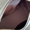 Light Khaki and Cream Signature Canvas Rowan Boston Bag