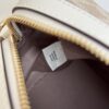 Light Khaki and Cream Signature Canvas Rowan Boston Bag