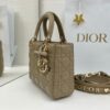 Lady Dior My ABCDior Mini Bag – Warm Gray-Brown Lambskin