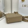 Lady Dior My ABCDior Mini Bag – Warm Gray-Brown Lambskin