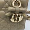 Lady Dior My ABCDior Mini Bag – Warm Gray-Brown Lambskin