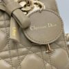 Lady Dior My ABCDior Mini Bag – Warm Gray-Brown Lambskin