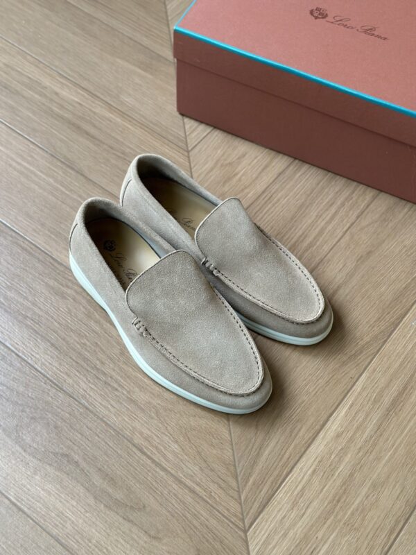 Loro Piana Summer Walk Suede Loafers