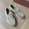 Loro Piana Summer Walk Suede Loafers