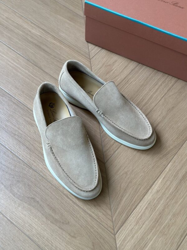 Loro Piana Summer Walk Suede Loafers