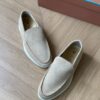 Loro Piana Summer Walk Suede Loafers