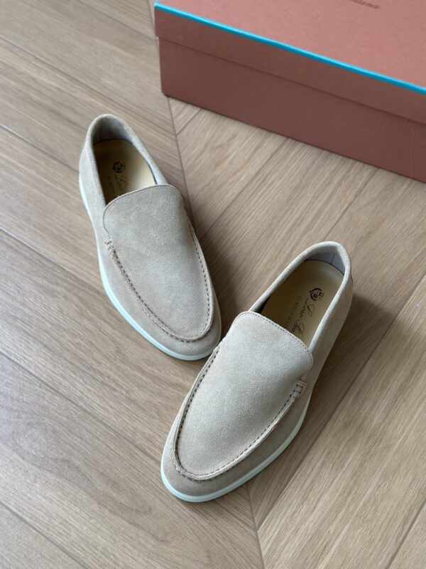 Loro Piana Summer Walk Suede Loafers