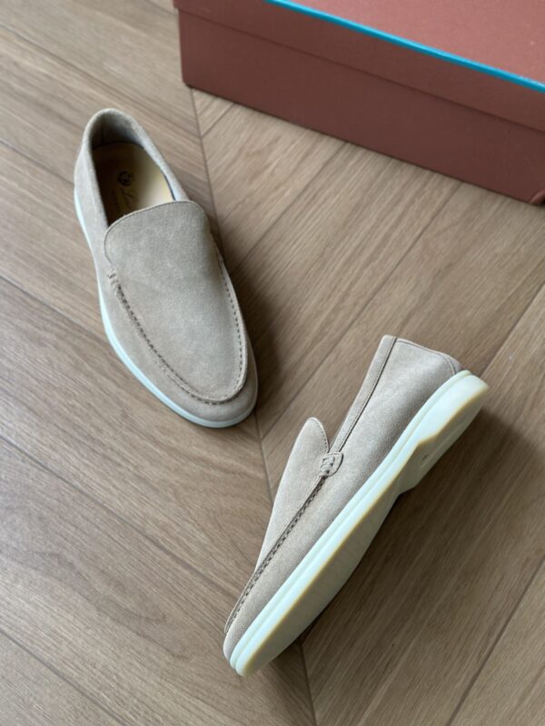 Loro Piana Summer Walk Suede Loafers