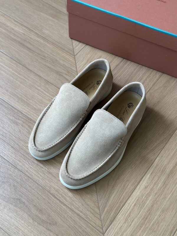 Loro Piana Summer Walk Suede Loafers