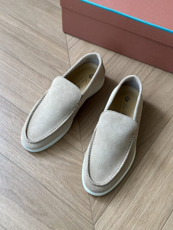 Loro Piana Summer Walk Suede Loafers