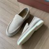 Loro Piana Summer Walk Suede Loafers
