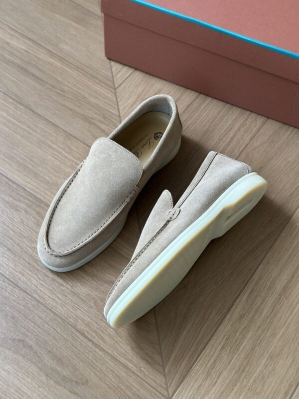 Loro Piana Summer Walk Suede Loafers