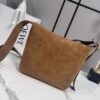 Loewe Medium Loop Hobo Bag – Suede Calfskin Leather