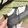 sy_no_38AC2F3EBB547AAD23D568A99A434CA3_7 Gucci GG Embossed Leather Platform Sneaker – Black / White