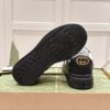 sy_no_38AC2F3EBB547AAD23D568A99A434CA3_8 Gucci GG Embossed Leather Platform Sneaker – Black / White