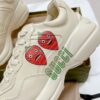 sy_no_38E11D82A9122100A41DA843EA6B6F7A_7 Gucci Rhyton Strawberry Print Sneaker – Ivory