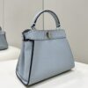 Fendi Peekaboo Handbag – Blue Calfskin