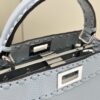 Fendi Peekaboo Handbag – Blue Calfskin