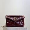sy_no_3A429A7220EC45BD0E8CD3D01AE4A7EF_0 Loulou 29cm Quilted Waxed Leather Chain Bag – Burgundy