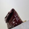 sy_no_3A429A7220EC45BD0E8CD3D01AE4A7EF_3 Loulou 29cm Quilted Waxed Leather Chain Bag – Burgundy