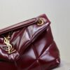 sy_no_3A429A7220EC45BD0E8CD3D01AE4A7EF_4 Loulou 29cm Quilted Waxed Leather Chain Bag – Burgundy