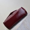 sy_no_3A429A7220EC45BD0E8CD3D01AE4A7EF_5 Loulou 29cm Quilted Waxed Leather Chain Bag – Burgundy