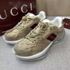 sy_no_3A8F138D75ED2F66D236E5E05550C447_3 Gucci Run GG Canvas & Suede Sneaker in Beige/Tan