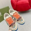 sy_no_3AB2884297E3E3BE8FDEA2B369B22A82_3 Gucci Screener Multicolor GG Canvas & Beige Suede Sneaker