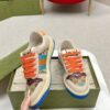 sy_no_3AB2884297E3E3BE8FDEA2B369B22A82_5 Gucci Screener Multicolor GG Canvas & Beige Suede Sneaker