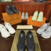 Louis Vuitton Black Knit Runner Sneaker