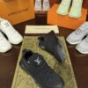 Louis Vuitton Black Knit Runner Sneaker