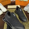 Louis Vuitton Black Knit Runner Sneaker