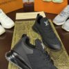Louis Vuitton Black Knit Runner Sneaker