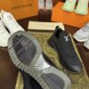 Louis Vuitton Black Knit Runner Sneaker