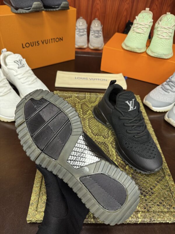 Louis Vuitton Black Knit Runner Sneaker