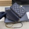 sy_no_3B6AF8DF82E63FCDCC29CB1DE1BBD7C4_6 YSL Becky Quilted Chain Bag – Black & Gold