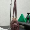 sy_no_3B81CB19F14FA4342AD0BB6B443F2F70_3 Burgundy Matelassé Shell Backpack