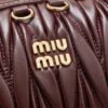 sy_no_3B81CB19F14FA4342AD0BB6B443F2F70_4 Burgundy Matelassé Shell Backpack