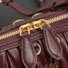 sy_no_3B81CB19F14FA4342AD0BB6B443F2F70_6 Burgundy Matelassé Shell Backpack