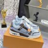 Louis Vuitton LV Trainer Maxi Ice Blue & Sky Blue Monogram Sneakers