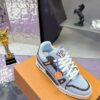 Louis Vuitton LV Trainer Maxi Ice Blue & Sky Blue Monogram Sneakers