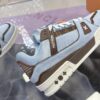 Louis Vuitton LV Trainer Maxi Ice Blue & Sky Blue Monogram Sneakers